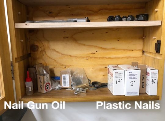 Nail Gun Oil - Plastic Nails